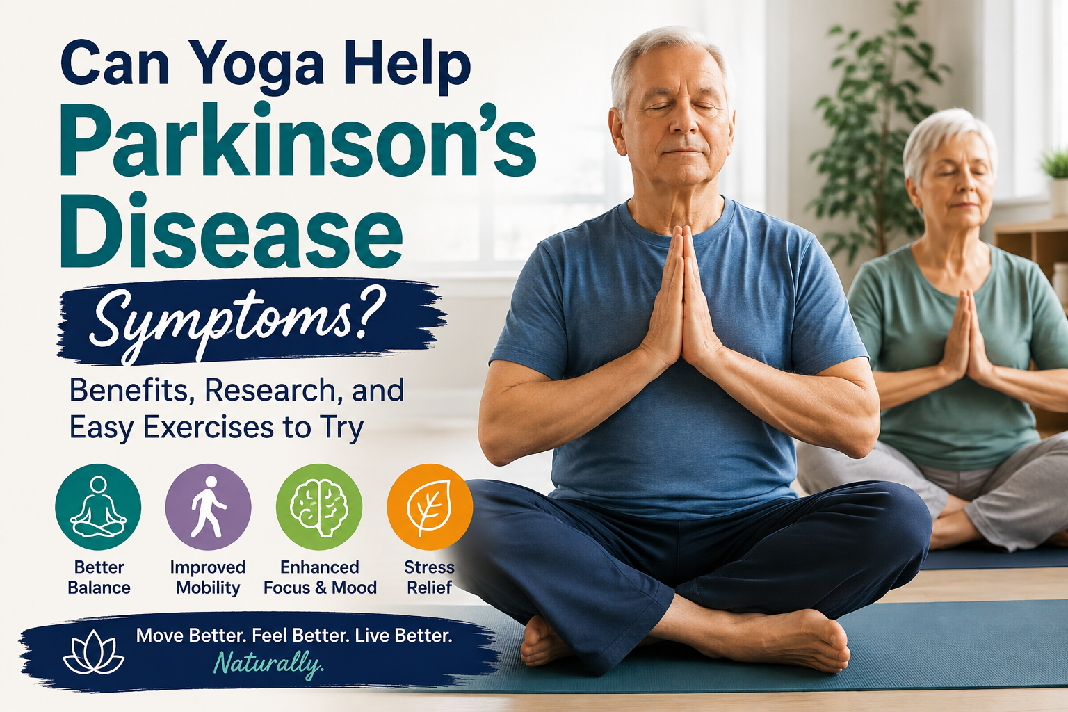 yoga for Parkinson's disease symptoms