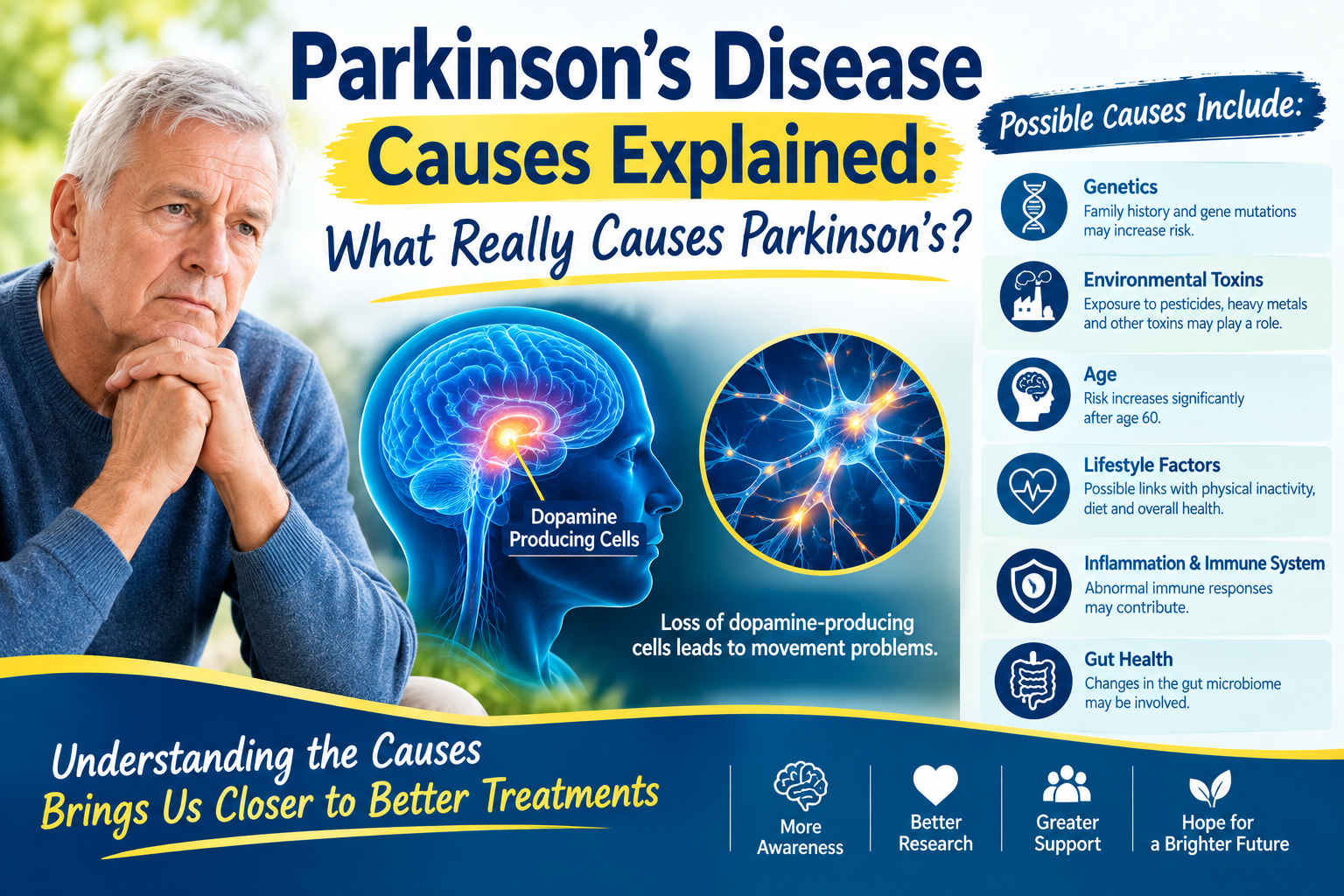 Parkinson’s Disease Causes Explained: What Really Causes Parkinson’s?