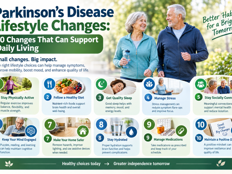 Parkinson’s Disease Lifestyle Changes: 10 Changes That Can Support Daily Living