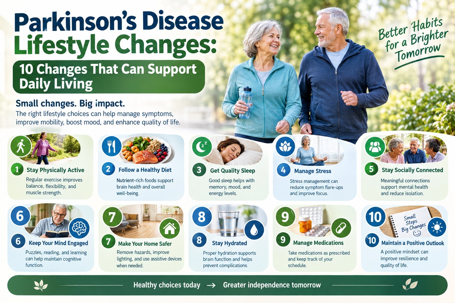 Parkinson’s Disease Lifestyle Changes: 10 Changes That Can Support Daily Living