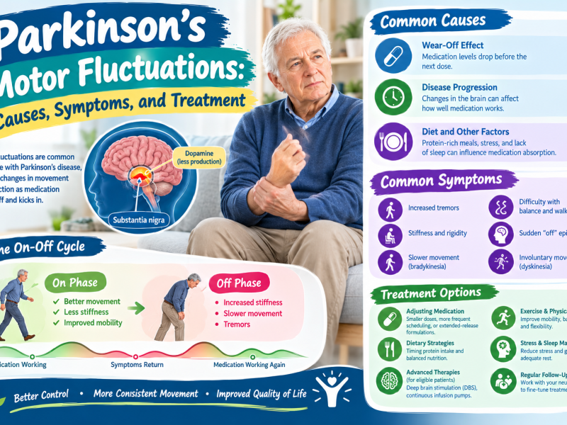Parkinson’s Motor Fluctuations: Causes, Symptoms, and Treatment