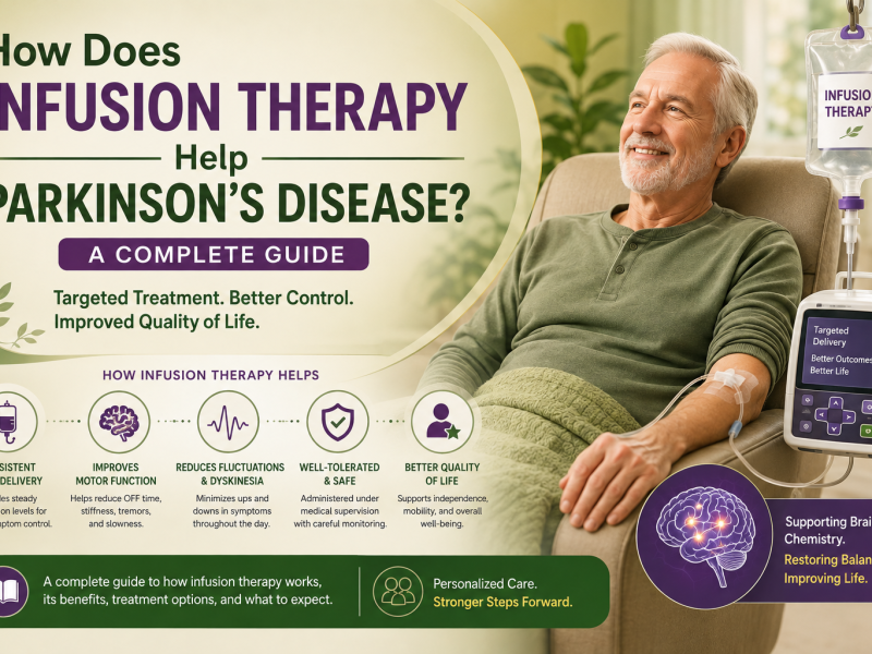 How Does Infusion Therapy Help Parkinson’s Disease? A Complete Guide