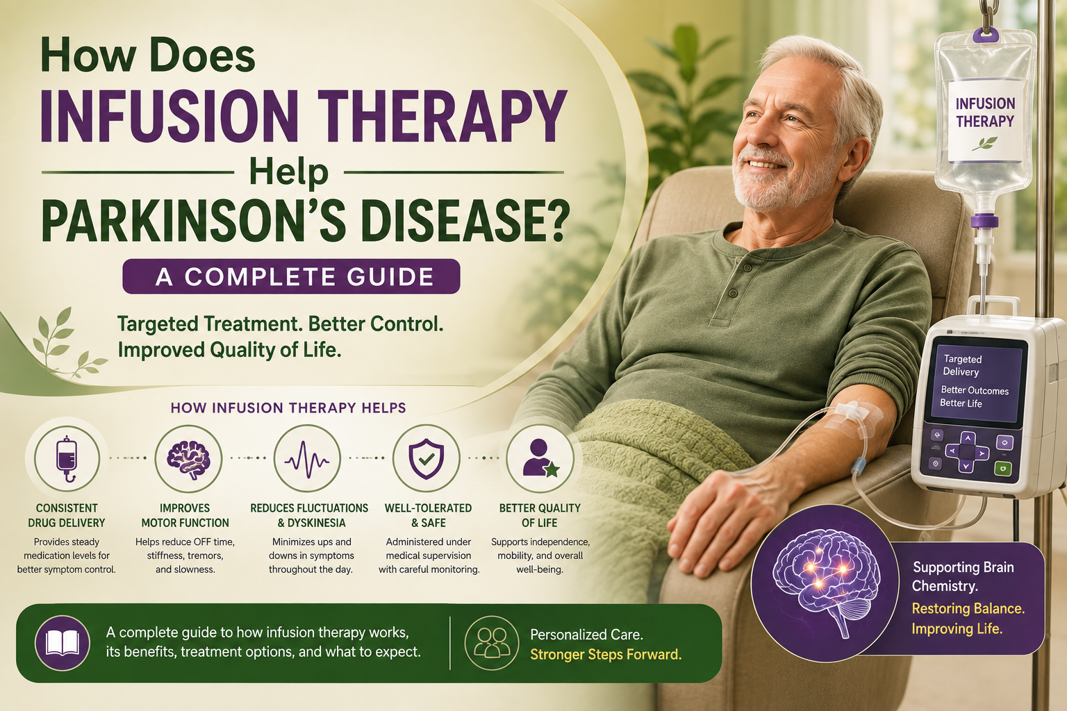 How Does Infusion Therapy Help Parkinson’s Disease? A Complete Guide