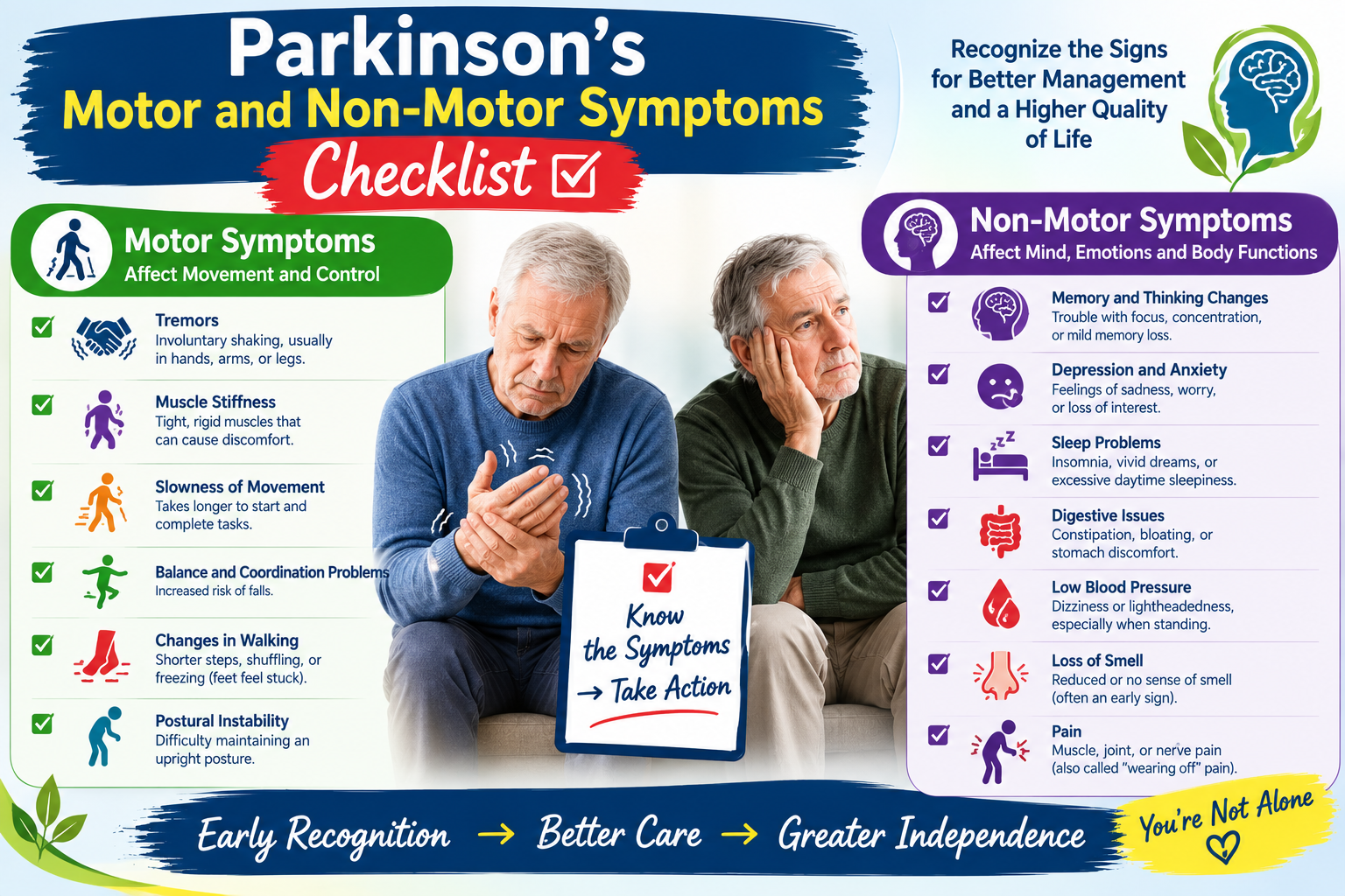 Parkinson’s Motor and Non-Motor Symptoms Checklist